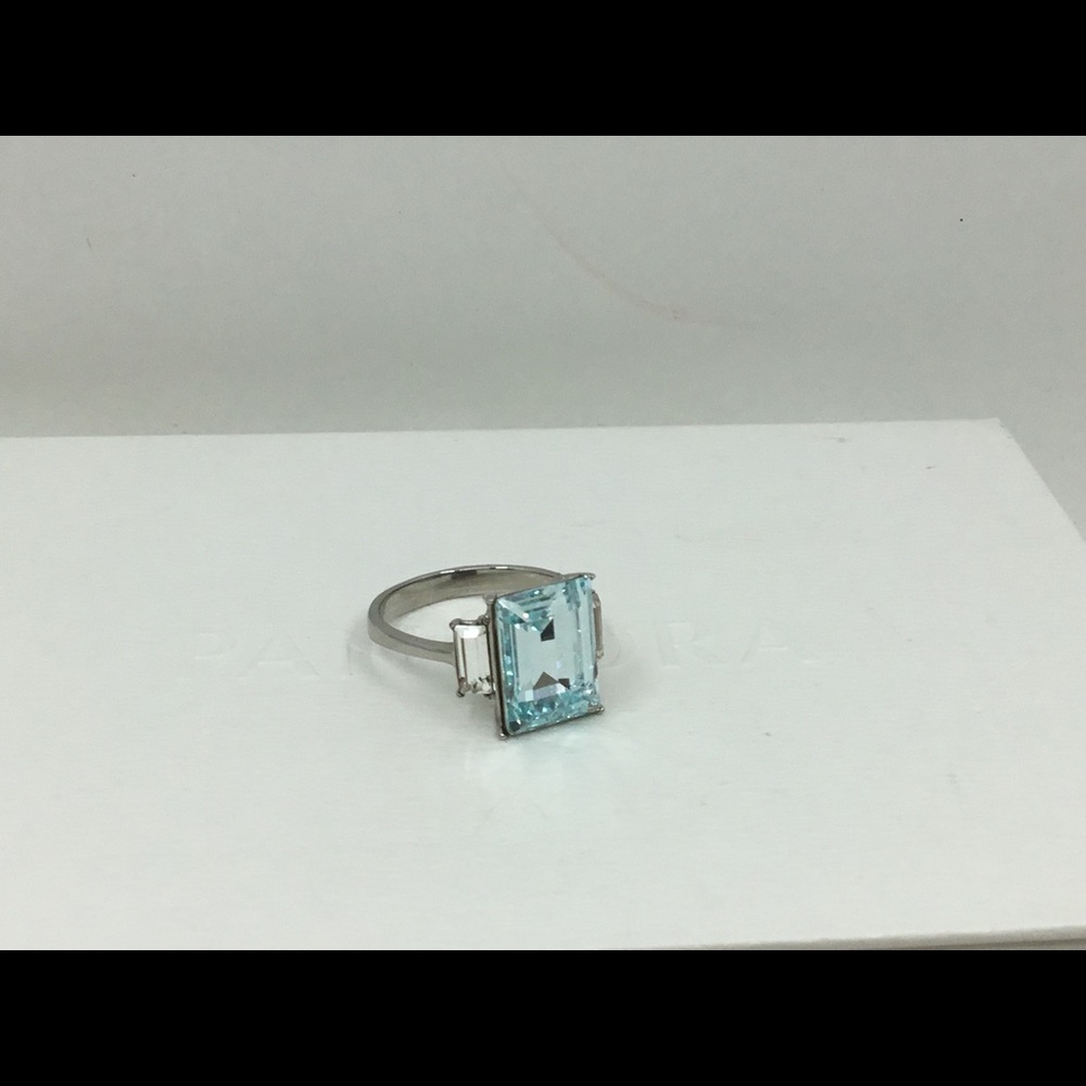 Gorgeous Blue Topaz Hypoallergenic  Ring!